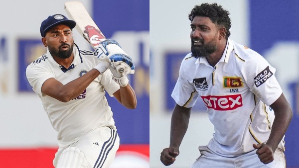India vs Sri Lanka 1st Test India scored 462 runs in first innings with Devdutt Padikkal KL Rahul and Jurel batting