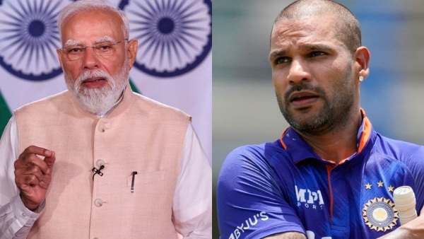 National Sports Day 2026 PM Narendra Modi amp amp Shikhar Dhawan Honor Dhyan Chand