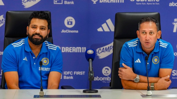 Rohit and agarkar Rohit and agarkar