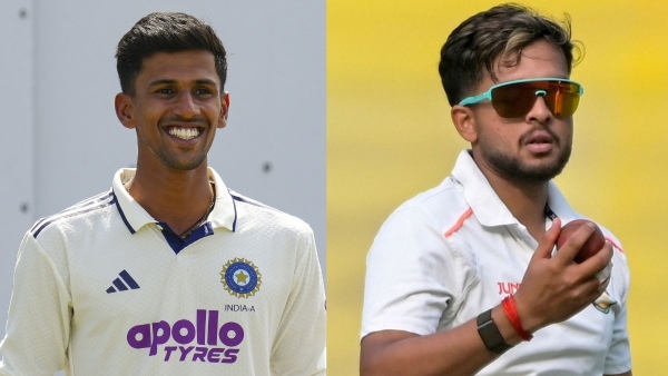 Tanush Kotian and Harsh Dubey joined to Indian test team as Nets Bowlers for Sri Lanka Tests Tanush Kotian and Harsh Dubey joined to Indian test team as Nets Bowlers for Sri Lanka Tests