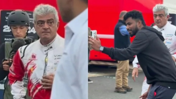 Ajith angry