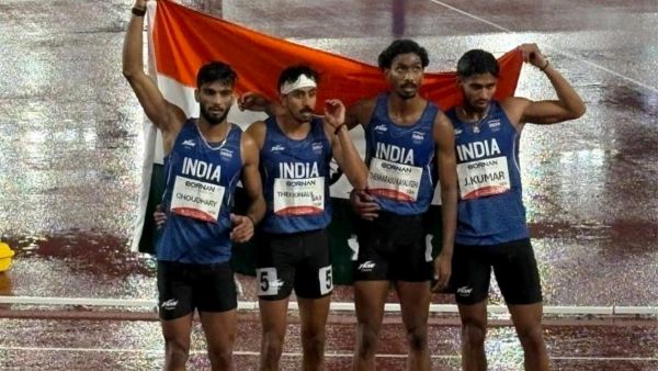 Asian Games 2026 Indian Men s 4x400m Relay Team Wins Bronze with Season s Best Time Japan Claims Gold Asian Games 2026 Indian Men s 4x400m Relay Team Wins Bronze with Season s Best Time Japan Claims Gold
