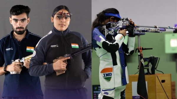 Asian Games 2026 India Wins Gold in 10m Air Pistol Mixed Team Event with Asian Record Asian Games 2026 India Wins Gold in 10m Air Pistol Mixed Team Event with Asian Record
