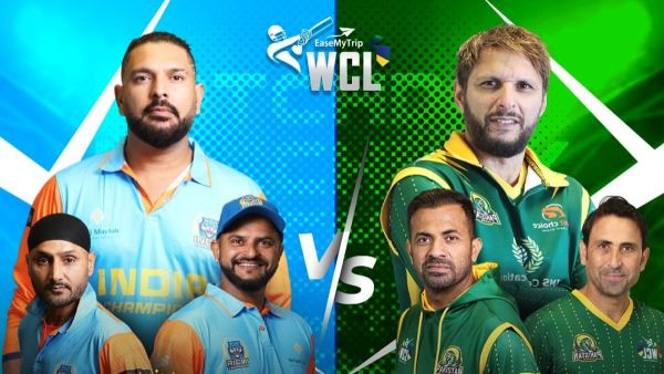 India Champions vs Pakistan Champions in WCL 2026 Schedule Announced for Dubai Clash India Champions vs Pakistan Champions in WCL 2026 Schedule Announced for Dubai Clash