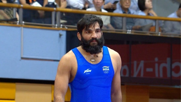 Sunil Kumar Wins Bronze Medal in Greco-Roman Wrestling at Asian Games 2026 Sunil Kumar Wins Bronze Medal in Greco-Roman Wrestling at Asian Games 2026