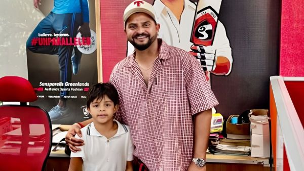 Suresh Raina Shares Son Rio s Emotional Cricket Journey Journey Begins Suresh Raina Shares Son Rio s Emotional Cricket Journey Journey Begins