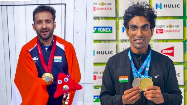 Nitesh Kumar Wins Gold Pramod Bhagat Takes Silver in All-Indian Badminton Final at Asian Para Games 2026 Nitesh Kumar Wins Gold Pramod Bhagat Takes Silver in All-Indian Badminton Final at Asian Para Games 2026