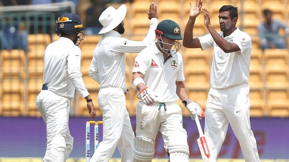 பெங்களூரு டெஸ்ட்: அஸ்வினின் சுழலில் வீழ்ந்தது ஆஸ்திரேலியா