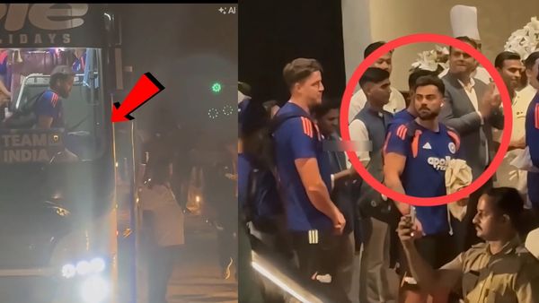 Viral Video: రోహిత్ శర్మకు ఊహించని ప్రమాదం.. కోహ్లీ రియాక్షన్ వైరల్!