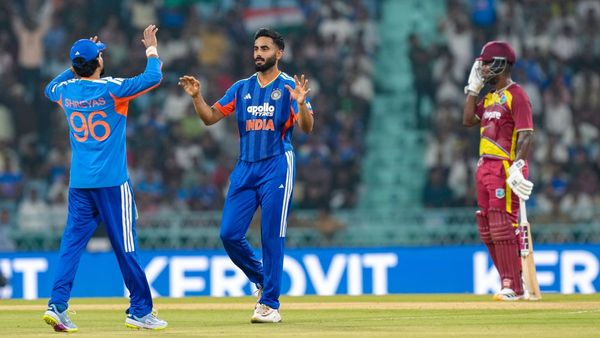 రఫ్ఫాడించిన నమన్ ధీర్, కుల్దీప్, అక్షర్ .. కుప్పకూలిన వెస్టిండీస్!