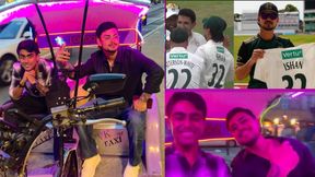 Viral Video: ఇంగ్లాండ్లో భోజ్పురి ధమాకా.. రిక్షాలో ఇషాన్ కిషన్ అదిరిపోయే డ్యాన్స్ (వీడియో) Viral Video: ఇంగ్లాండ్లో భోజ్పురి ధమాకా.. రిక్షాలో ఇషాన్ కిషన్ అదిరిపోయే డ్యాన్స్ (వీడియో)