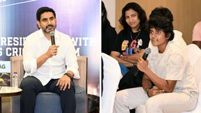 క్రికెట్ కోసం ఎగ్జామ్స్ రాయనని బెదిరించా.. నారా లోకేష్తో శ్రీచరణి క్రికెట్ కోసం ఎగ్జామ్స్ రాయనని బెదిరించా.. నారా లోకేష్తో శ్రీచరణి