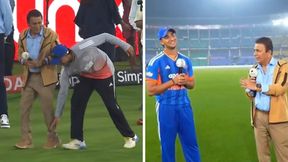 IND vs NZ:  గవాస్కర్ కాళ్లు మొక్కిన అభిషేక్ శర్మ!(వీడియో)