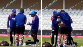 IND vs ENG: వైభవ్ సూర్యవంశీకి గాయం.. నెట్స్లో కుప్పకూలిన బుడ్డోడు!(వీడియో) IND vs ENG: వైభవ్ సూర్యవంశీకి గాయం.. నెట్స్లో కుప్పకూలిన బుడ్డోడు!(వీడియో)