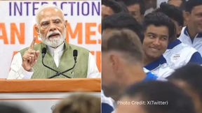 ప్రధాని మోదీ ప్రశంసలు.. వైభవ్ సూర్యవంశీ రియాక్షన్ వైరల్(వీడియో) ప్రధాని మోదీ ప్రశంసలు.. వైభవ్ సూర్యవంశీ రియాక్షన్ వైరల్(వీడియో)