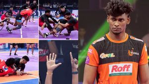 PKL 2025: ఒకే రైడ్‌లో 6 పాయింట్స్.. చరిత్ర సృష్టించిన అజిత్ చౌహన్!(వీడియో)