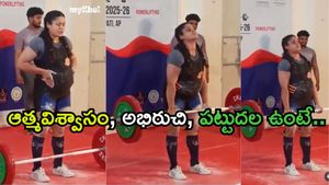 145 కేజీల బరువు ఎత్తిన 7 నెలల గర్భవతి!