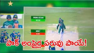 క్రికెట్ మ్యాచ్ కాదు… పాక్ అంపైర్ కామెడీ షో! (వీడియో)