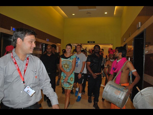  సుజనా మాల్‌లో హైదరాబాద్ ఏసెస్ జట్టు 