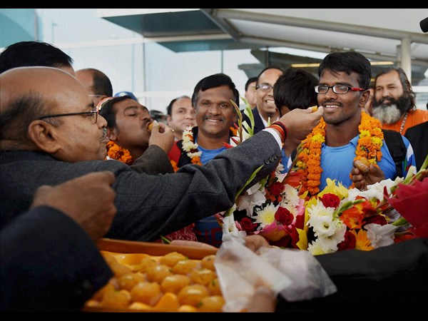 ఢిల్లీ చేరుకున్న ఇండియా టీమ్