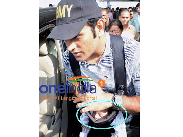 ముద్దుల కూతురు జివాతో ధోని