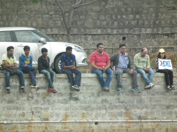  MS Dhoni in Aluru: Memorable day for fans, some 'bribe' their way into ground 