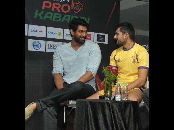 కబడ్డీ ప్రచారకర్తగా రానా