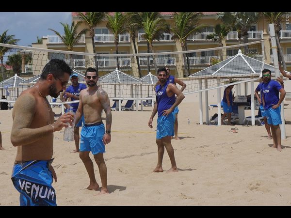 ఉత్సాహంగా టీమిండియా