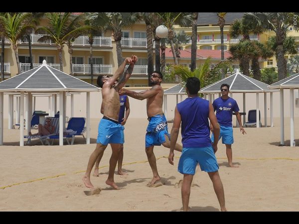 ఉత్సాహంగా టీమిండియా