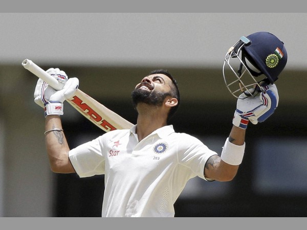 కోహ్లీ డబుల్ సెంచరీ: భారత తొలి ఇన్నింగ్స్‌ 566/8 డిక్లేర్‌