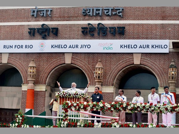  రన్ ఫర్ రియో: ప్రతి ఒక్కరూ పతకం గెలవాలన్న మోడీ