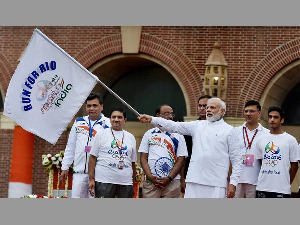  రన్ ఫర్ రియో: ప్రతి ఒక్కరూ పతకం గెలవాలన్న మోడీ