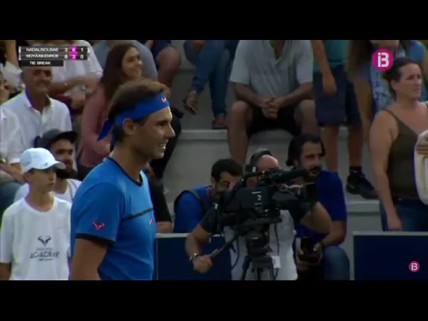 Rafael Nadal stops tennis match mid-way to help distraught mother find her daughter