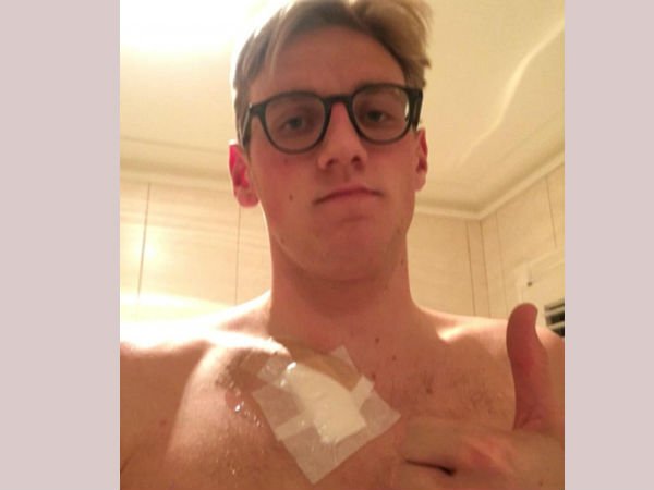 Olympic swimmer Mack Horton gets potentially life-saving warning from an fan