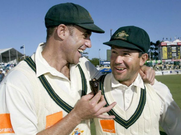 రికీ పాంటింగ్, మాథ్యూ హేడెన్‌లు మాత్రమే