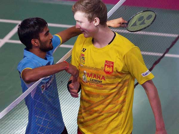 పురుషుల సింగిల్స్‌ మ్యాచ్‌లో శ్రీకాంత్‌ విజయం