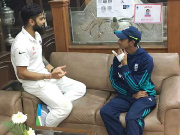 Virat Kohli Catches Up With Bangladesh Cricketers Post Test