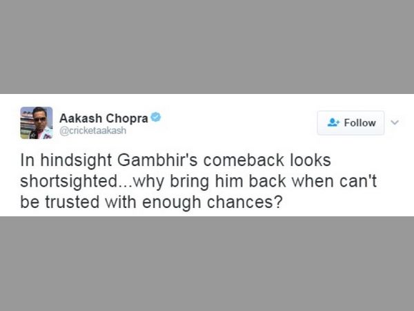 Sreesanth, Aakash Chopra engage in ugly Twitter spat over spot-fixing