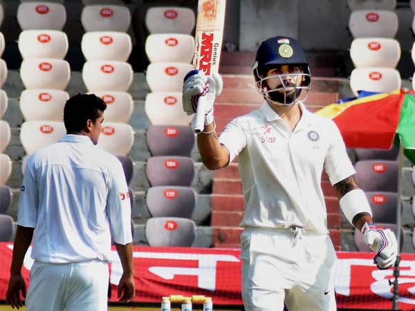 India Vs Bangladesh, Hyderabad Test Day 2: Kohli-Rahane eye big totalfor hosts