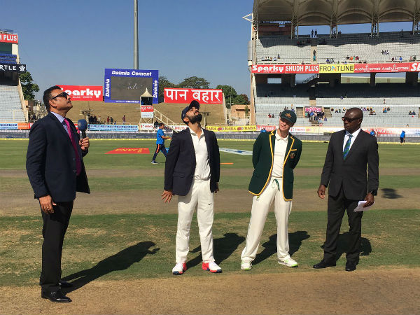 India Vs Australia: Match Referee Richardson speaks to Kohli and Smith before Ranchi Test India Vs Australia: Match Referee Richardson speaks to Kohli and Smith before Ranchi Test