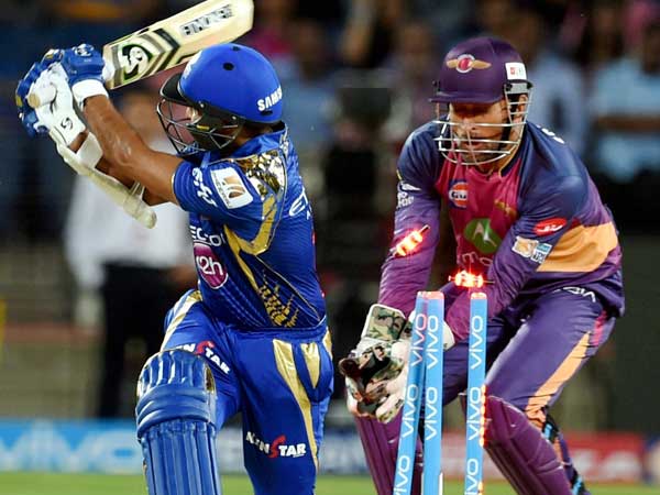 20 ఓవర్లలో 8 వికెట్లకు 184 పరుగులు చేసిన ముంబై