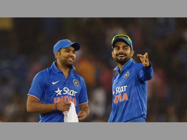రోహిత్‌కు చక్కటి సహకారం అందించిన కోహ్లీ