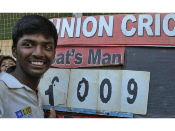 వెయ్యి పరుగులతో ప్రణవ్‌పై పెరిగిన అంచనాలు