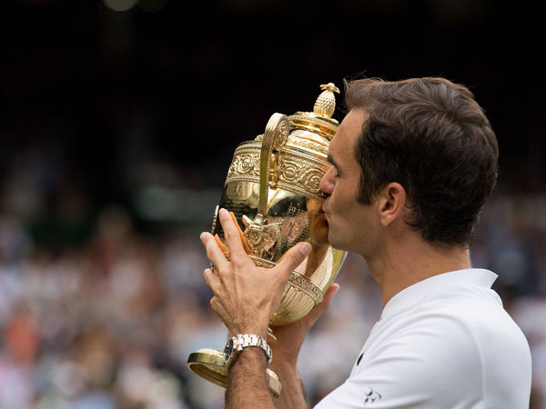 ఉల్లాసంగా కనిపించిన ఫెదరర్