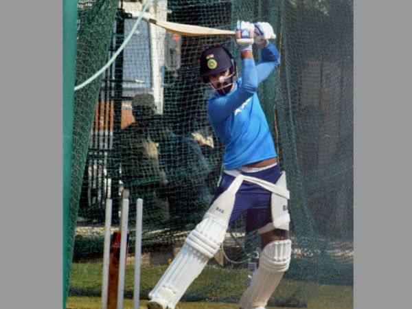 నెట్ ప్రాక్టీస్‌లో కేఎల్ రాహుల్