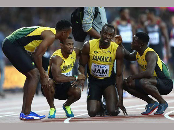 ట్రాక్‌పై కుప్పకూలిపోయాడు