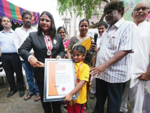 5-Year-Old Vijayawada Girl Sets Record In Archery