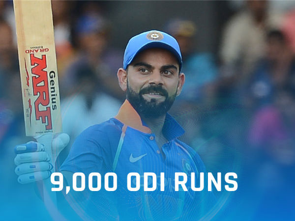 వన్డేల్లో 9వేల పరుగులు