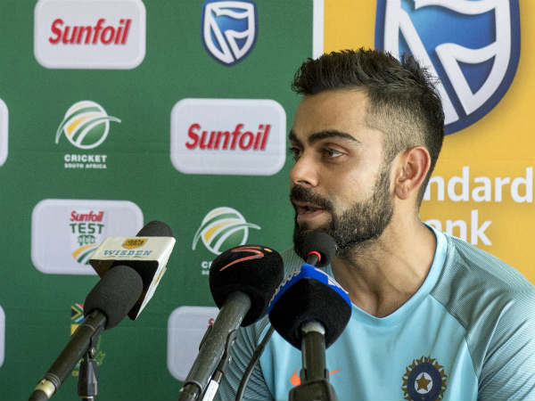 మీడియాకు కోహ్లీ హితవు పలికిన కోహ్లీ