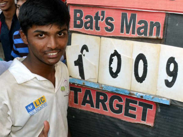  రెండేళ్ల కిందట 1009 పరుగులు చేసిన ప్రణవ్‌ ధన్‌వాడే